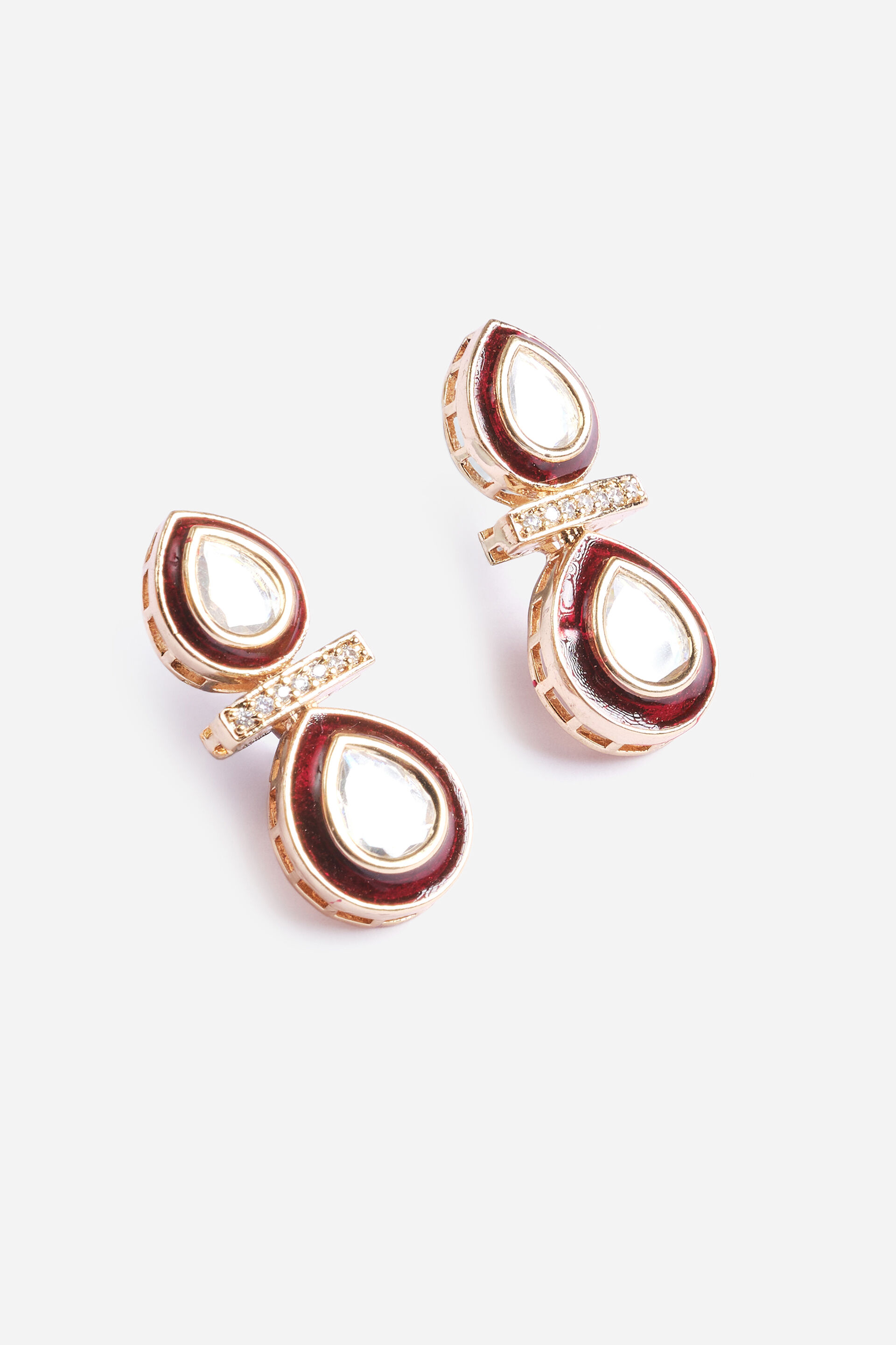 Lavanya Crystal Studs, , image 4